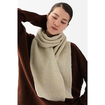 Melanjlı Kadın Atkı 24aj0061taş Taş