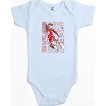 Zepplin Giyim Chicago Bulls The Last Dance Mavi Bebek Body Zıbın