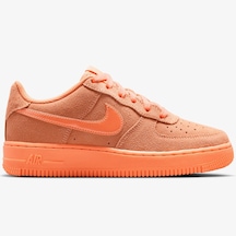 Nike Air Force 1 Af1 Leather Sneaker Orange Hakiki Deri Günlük Spor Ayakkabı Turuncu