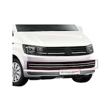 Volkswagen Transporter T6 Ön Tampon Çıtası 6 Prç Krom 2015 ve Son