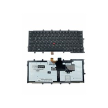 Lenovo İle Uyumlu Thinkpad X270 20hn002utx, X270 20hn005qtx Notebook Klavye Işıklı Siyah Tr