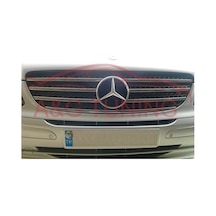 Mercedes Vito Krom Ön Panjur 2004-2010 7 Parça Paslanmaz Çelik N11.5518