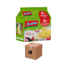 Indomie Hazır Noodle 8x5x75g Sebze Aromalı Pratik Makarna - 2 Adet Tarı