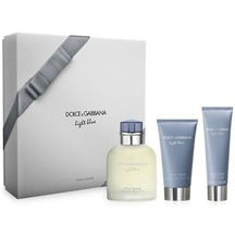 Dolce & Gabbana Light Blue Erkek Parfüm EDT 125 ML + Shower Gel 50 ML + After Balm 75 ML