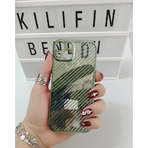 İphone 14 / 15 Plus Uyumlu Karbon Fiber Kılıf Modeli