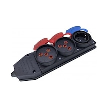 Asel Kauçuk 2 Trifaze 1 Monofaze Priz - Hrd-011394