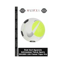 Özel Seri Egzersiz Antrenman Takım Sporu Dh1992 100 Futsal Topu Pro Çok Renkli