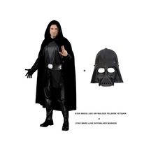 Wars Luke Skywalker Pelerini Yetişkin Ve Maskesi Çok Renkli