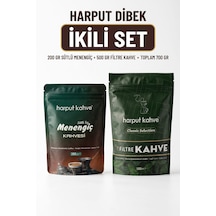 İkili Set 200 Gr Sütlü Toz Menengiç Kahvesi + 500 Gr Filtre Kahve Toplam 700 Gr Diğer