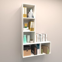 Rafkestir Atlas Duvar Raf Set Beyaz ( Parlak )