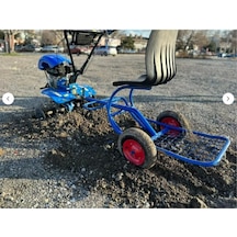 Dalaz,ayka Rz 200 Çapa Makinası Uyumlu Kırmızı Taşıma Selesi,mini Römork
