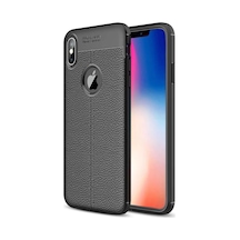 Newface Apple İphone Xs Max Kılıf Auto Focus Kapak - Siyah