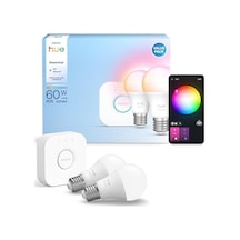Hue Essential 2'li E27 Ampul Başlangıç Seti 806 Lumen