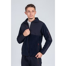 Softshell Erkek Garnili Polar Lacivert