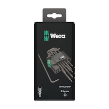 Wera 967 Pkl/9 Sb Torx L Anahtar Seti, Blacklaser, 9 Parça, Wera