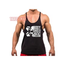 Tarzsokak Gym Tank Top Fitness Sporcu Atleti Gym134 Siyah