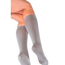 Gri Teni Göstermeyen Mikro 70 Dizaltı Çorap 001