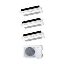 Viessmann Vitoclima Multi O4F3080M2 8 kW 1 Dış + 3 İç Ünite (9+12+18) Tek Yön Kaset Tipi Klima