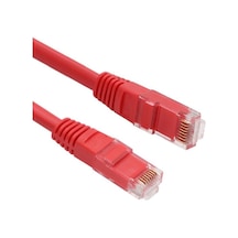 Vcom Np611B-R-1.0 Cat6 1.0Mt Kırmızı Utp Patch Kablo