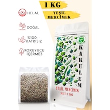 Kakulem Köy Mahsulu Yerli Yeşil Mercimek 1 KG