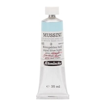 Schmincke Mussini Artist Yağlı Boya 35 ML Seri 2 485 Royal Blue Light