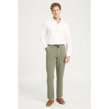 Wrangler Erkek Regular Fit Bağcıklı Haki Chino Pantolon - W221266x45