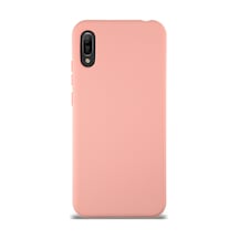 Huawei Y6 2019 Kapak İçi Kadife Lansman Silikon Kılıf