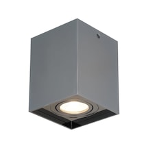 Medna Kobalt Kare. Teklı Plafonyer 1xgu10 4 Işık
