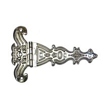 Dekoratif, Sac Tek Kuyruklu Menteşe - 69x102 Mm, Büyük, Nikel, 100 Adet 11147012