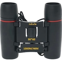 30x60 Cepte Taşımalı Kauçuk Kaplamalı Mini Dürbünsiyah Siyah