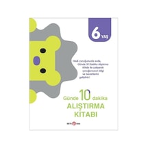 Günde 10 Dakika Alıştırma Kitabı - 6 Yaş- Beta Kids