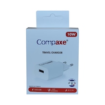 Compaxe Cta-521ıu 5v 2.1a 10w 1mt Usb 3.0 Ev Şarj Kafa + Lightnin