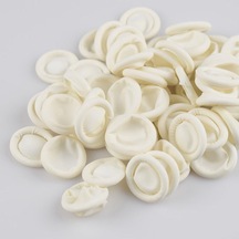 Su Geçirmez Dayanıklı Kaymaz Anti Statik Parmak Uçları Eldiven Kauçuk Parmak Karyolası 50