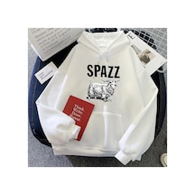 Tarzsokak Beyaz Hip Hop Rock Band Spazz Hoodies Lar İçin Deras Para Mujer Grafik