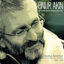 Onur Akın Yüreklere Yazılanlar Plak Lp Seçme Eserler Yeni Güzenleme, Yeni Yorumla 1989/2000