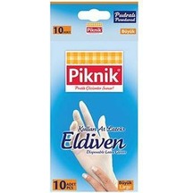 Piknik Kullan At Eldiven Büyük 10 Adet