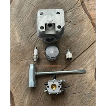 Dha Çin Ağaç Motor Silindir Piston Karbüratör Buji Anahtarı Süzgeç 52cc
