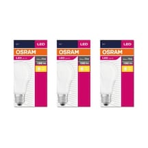 10w Sarı Işık E-27 1055lm Ampul 3'lü Set Modern Aydınlatma