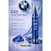 Bmw Rötuş Boya Kalemi C27 Arctic Race Blue Arktik Yarış Mavisi