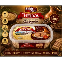 Sabıroğlu Kakaolu Helva Kutu 350 G