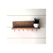 Bfdshop Dekoratif Duvara Monteli Anahtarlık Rafı