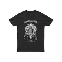 Adrift Ko Buta Dark Tranquillity Unisex Tişört T-shirt Bet4827 Bet4827 Siyah