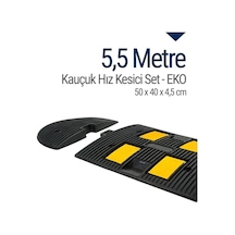 Kauçuk Hız Kesici Yol Kasisi 50 x 40 x 4 CM - EKO - 5.5 M