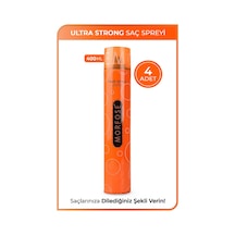 Morfose Ultra Strong Saç Spreyi 4 x 400 ML