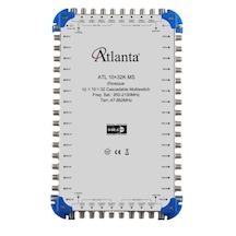 Atlanta 10/32 10x32 Santral Merkezi Sistem Multiswitch Sonlu / Karasal Aktif + Adaptör