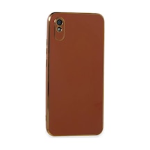 Xiaomi Redmi 9a Uyumlu Kılıf Volet Silikon - Kırmızı