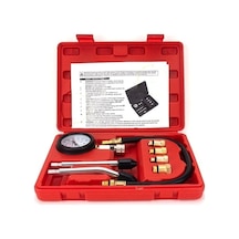 Ankatek Sones A3750 Araba / Motosiklet Çok Fonksiyonlu Silindir Basınç Göstergesi Silindir Basınç Test Aracı Wj