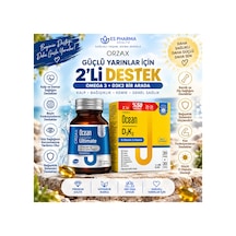 Ultımate Omega 3 + D3 & K2 Günlük Destek Paketi