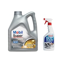 Mobil Super 3000 X1 Formula FE 5W-30 Motor Yağı 4 L + Gojo Buz Çözücü 750 ML