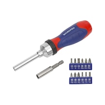 Workpro Wp200524 14 Parça Profesyonel Cr-v Cırcırlı Bits Tornavida Seti Fr Wp200524